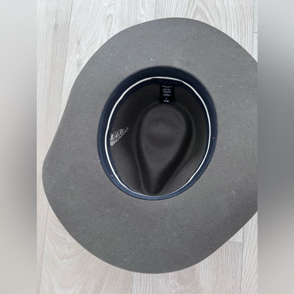 RAG & BONE Kacy Feather Wool Fedora Hat - Picture 4 of 9